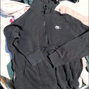 Nike half zip hoodie like new